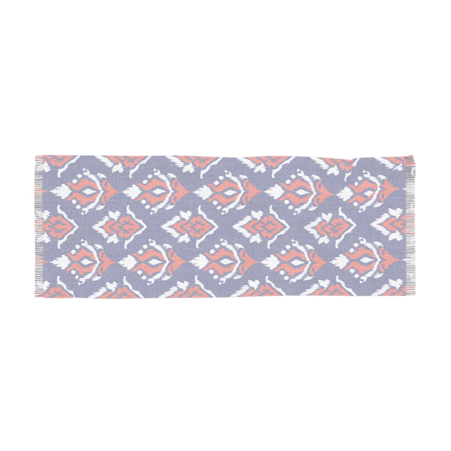 Scarf | Bright Blue & Orange | Ikat