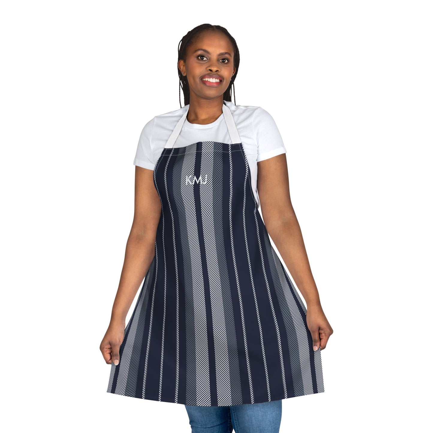 Apron - Personalized | Navy & White | Stripe