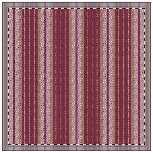 Napkins | Maroon & Gold | Stripe