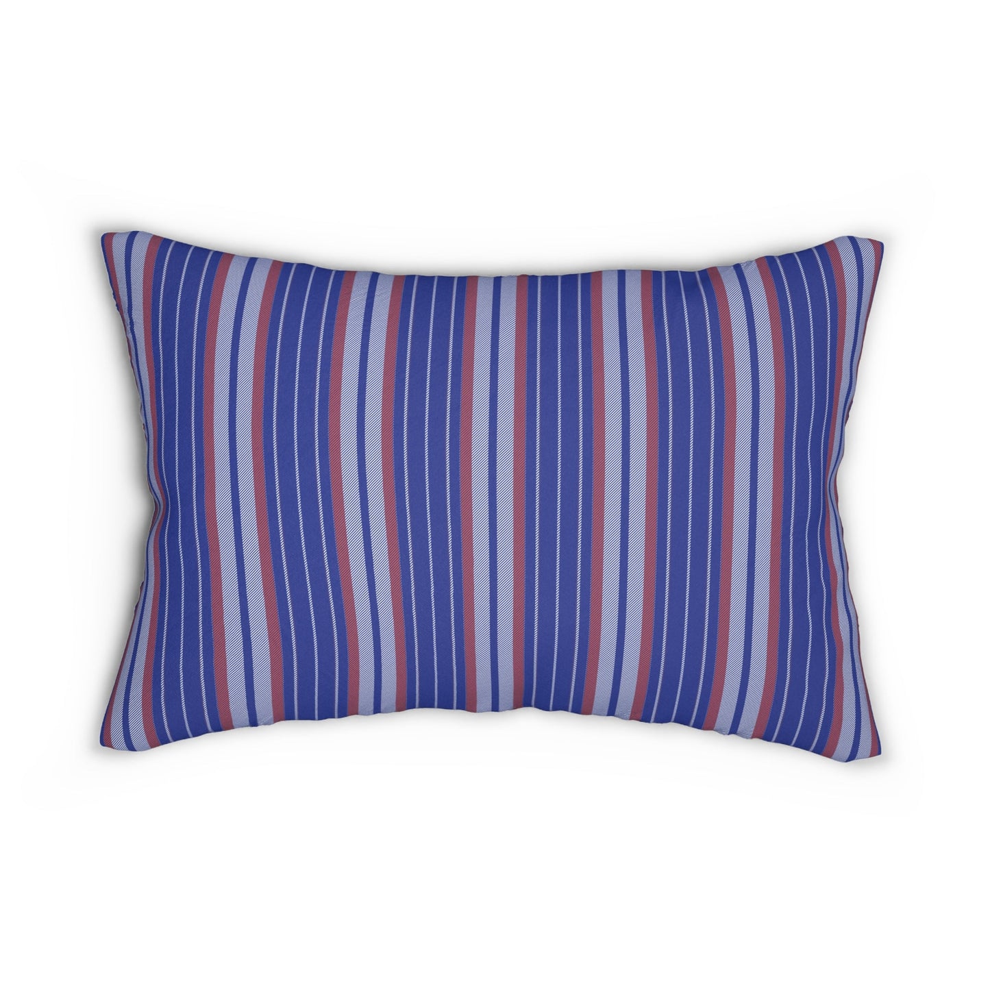 Pillow | Bright Blue & Orange | Stripe