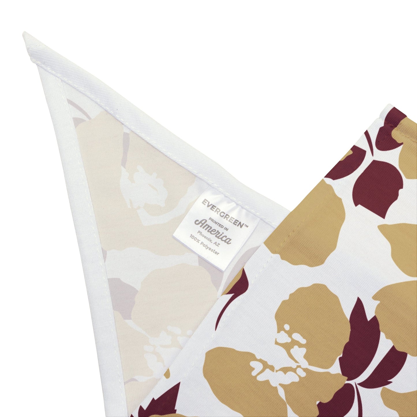 Pet Bandana | Maroon & Gold | Poppy