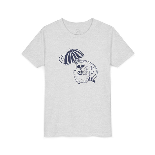 NYP Youth Tee | Raccoon Umbrella