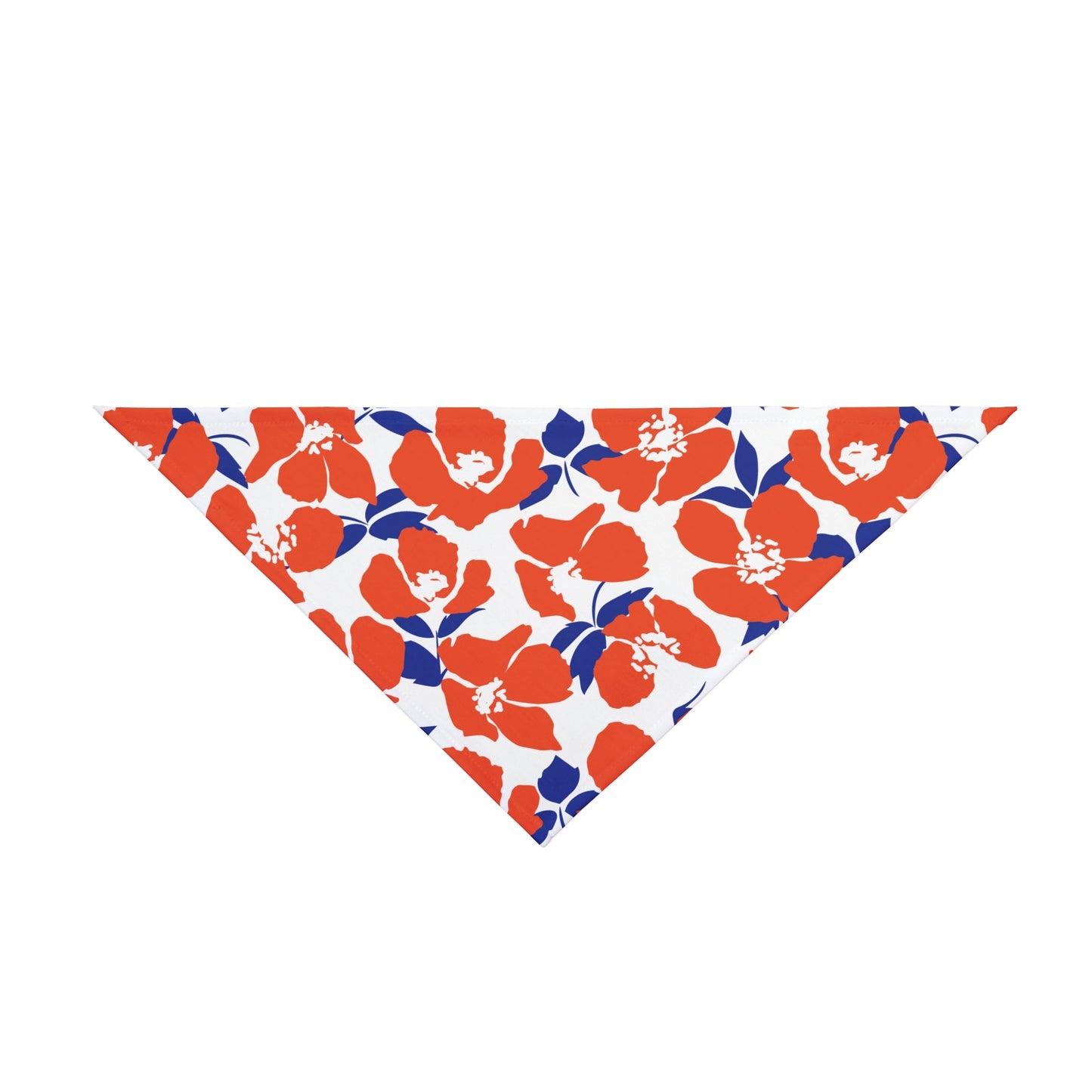 Pet Bandana | Bright Blue & Orange | Poppy