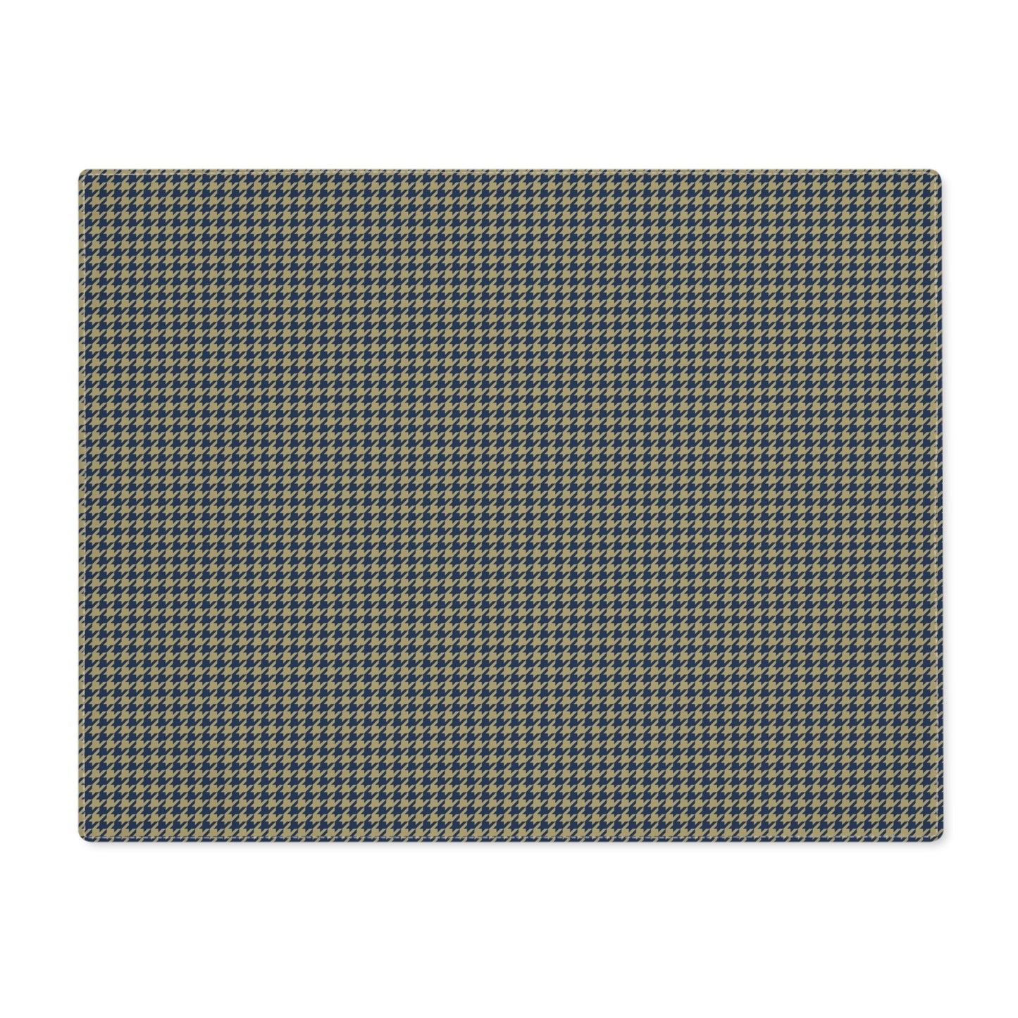 Placemat | Blue & Gold | Houndstooth