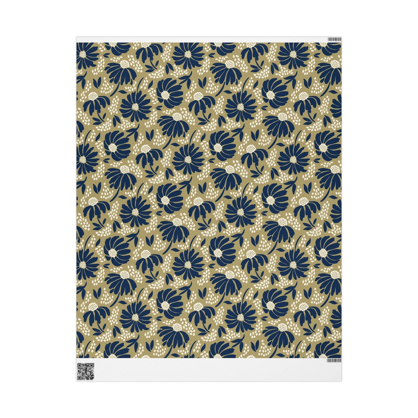 Gift Wrap | Blue & Gold | Bellis