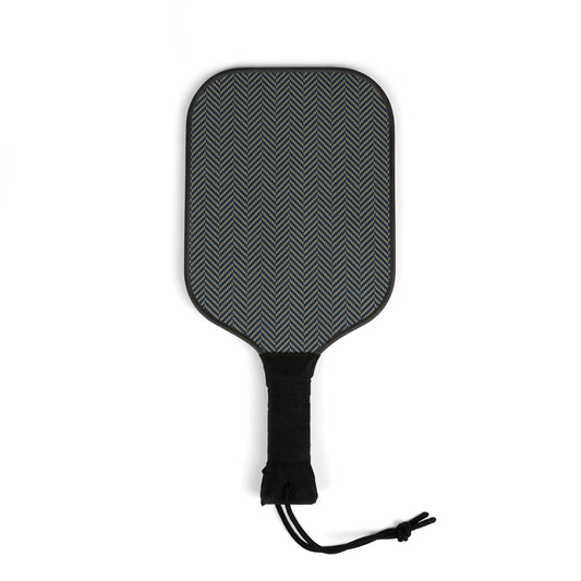Pickleball Paddle Kit | Blue & Gold | Herringbone