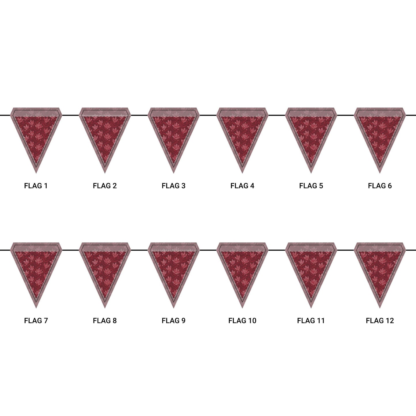 Flag Garland | Tuscaloosa, Alabama | Magnolia