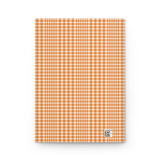 Journal | Orange & White | Tweed