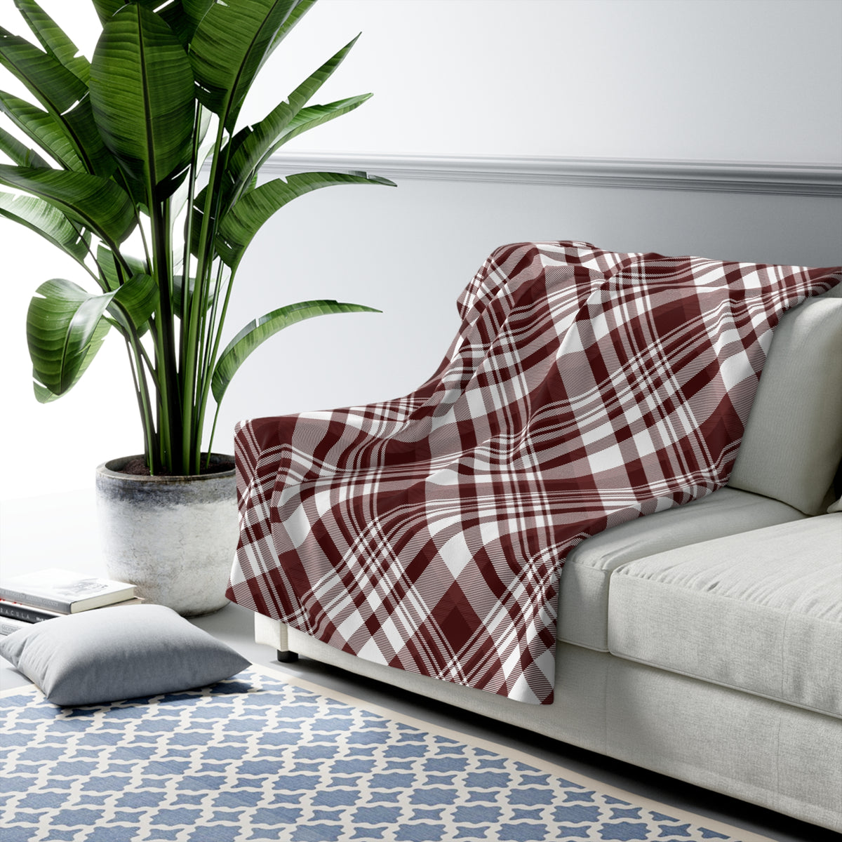 Sherpa Blanket | College Station, Texas | Tartan