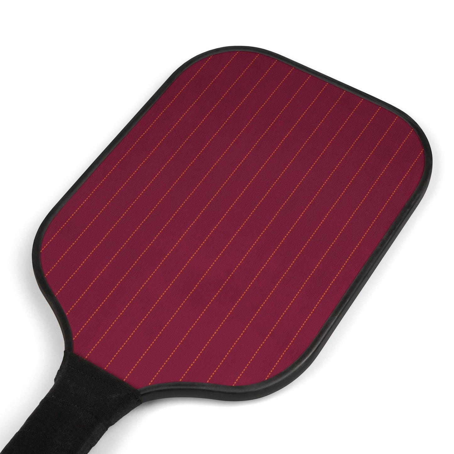Pickleball Paddle Kit | Maroon & Orange | Pinstripe
