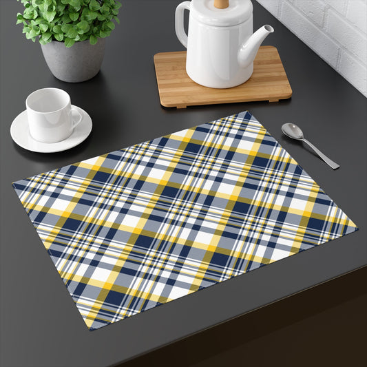 Placemat | Yellow & Blue | Tartan