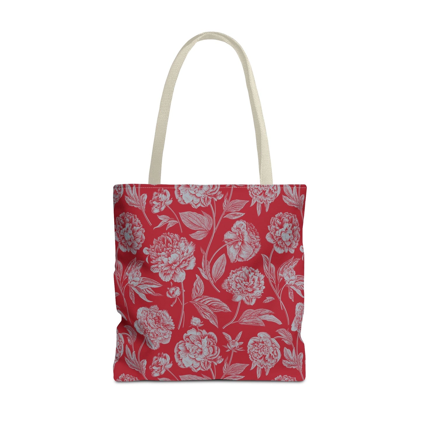 Totes | Red & Gray | Peony