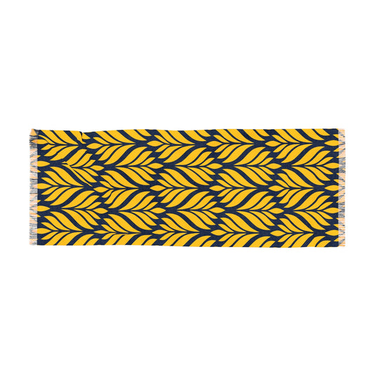 Scarf | Yellow & Blue | Palm