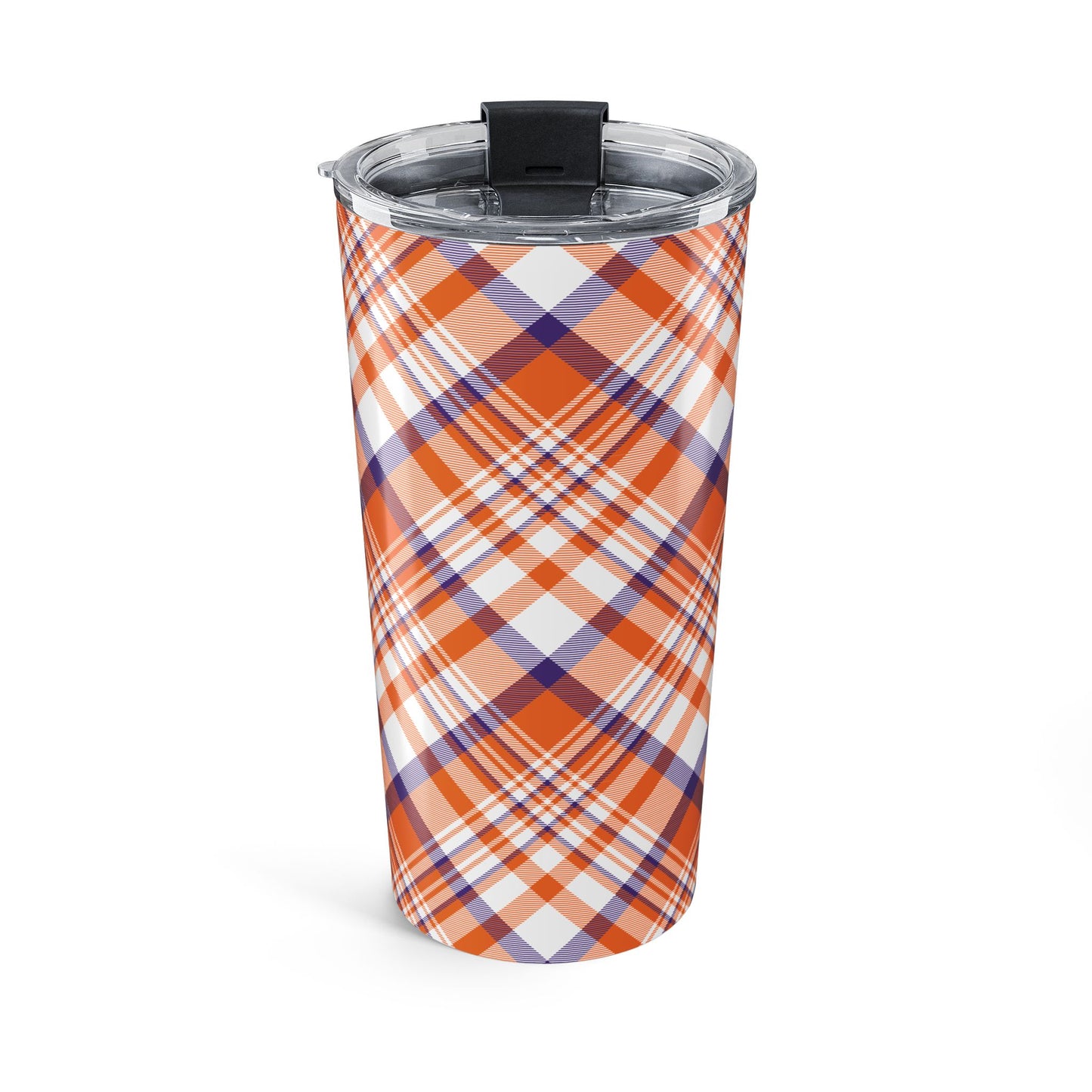 Tumbler | Clemson, South Carolina | Tartan