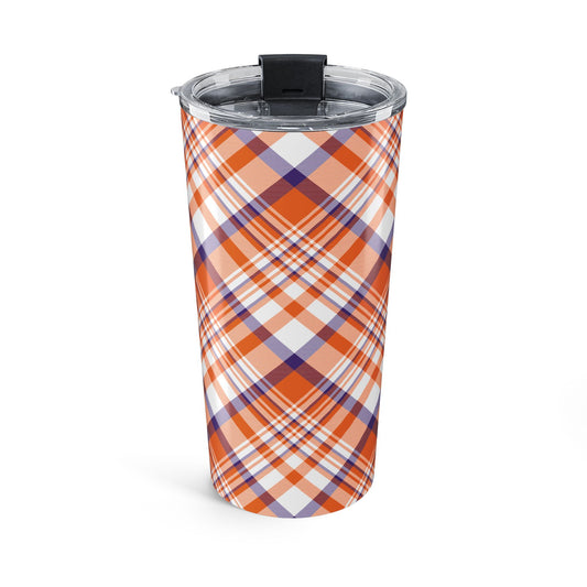 Tumbler | Clemson, South Carolina | Tartan