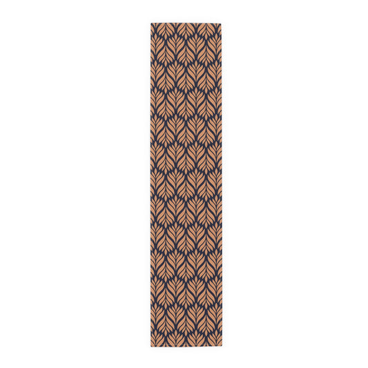 Table Runner | Orange & Blue | Palm