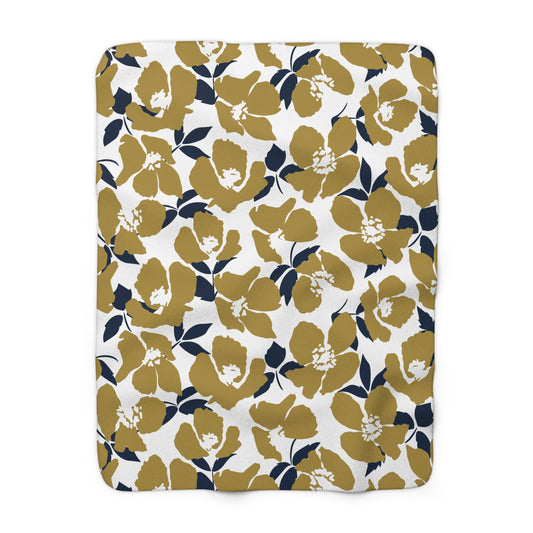Sherpa Blanket | Notre Dame, Indiana | Poppy