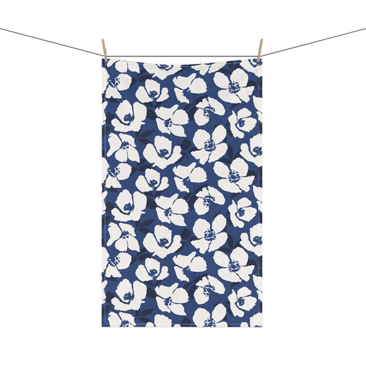 Tea Towel | Navy & White | Poppy