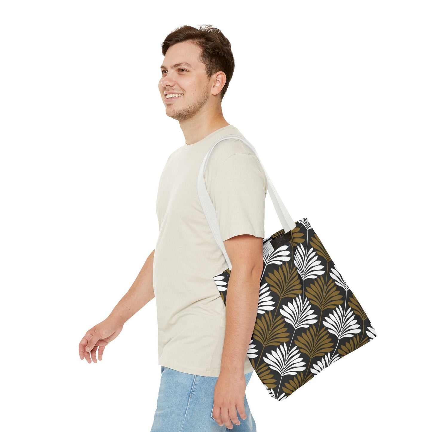 Tote Bag | Black & Gold | Deco
