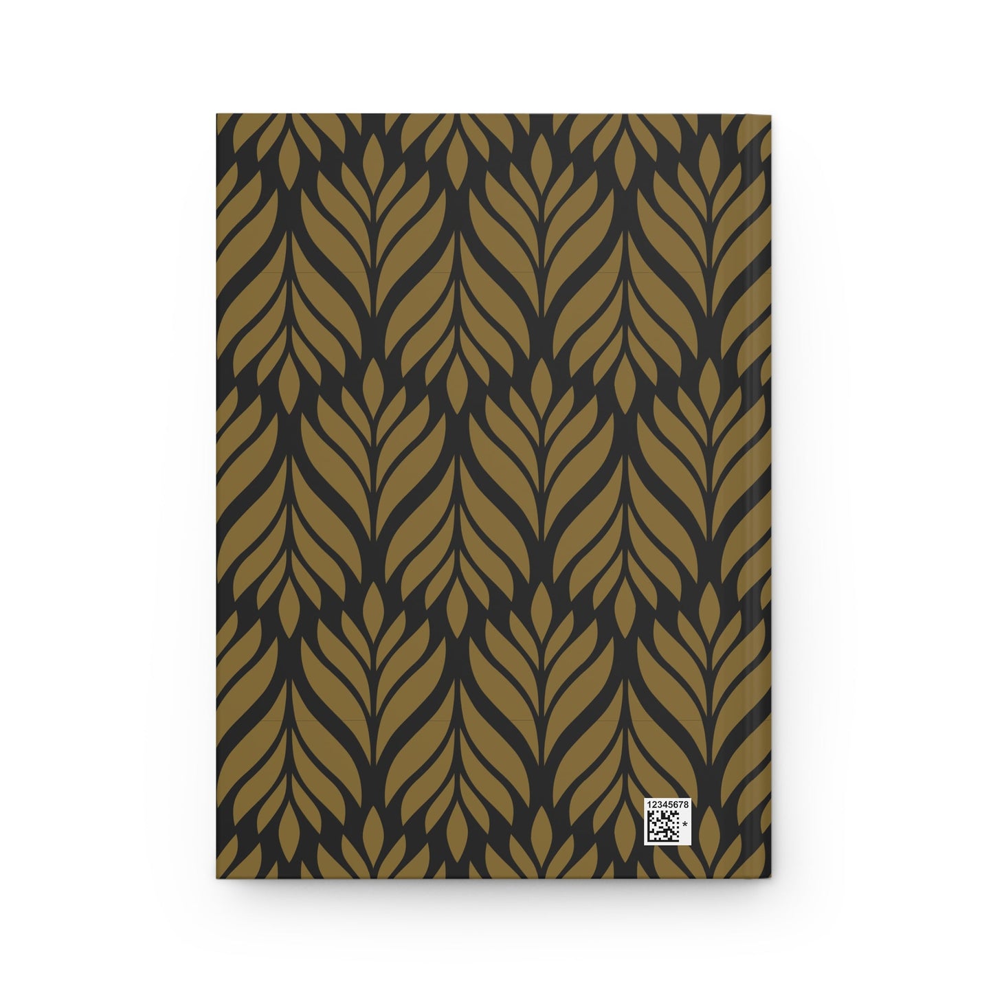 Hardcover Journal | Black & Gold | Palm
