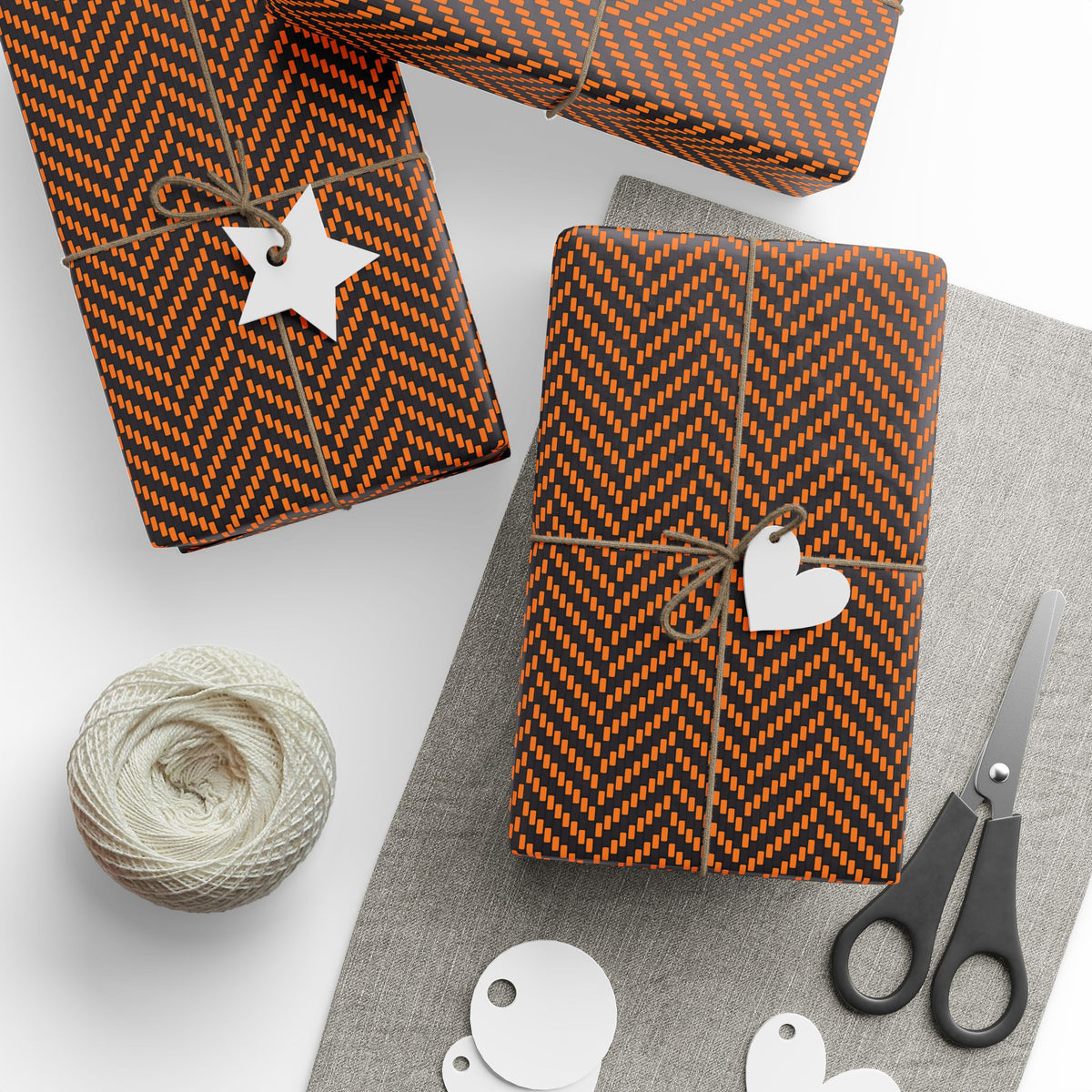 Gift Wrap | Princeton, New Jersey | Herringbone