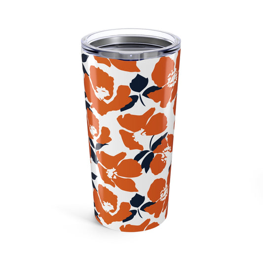 Tumbler | Orange & Blue | Poppy