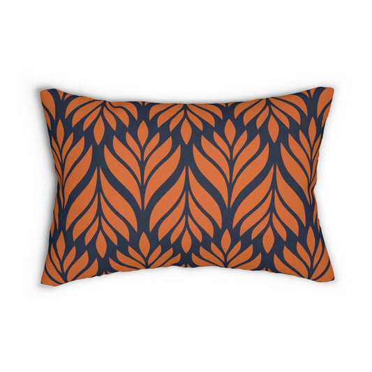 Pillow | Orange & Blue | Palm