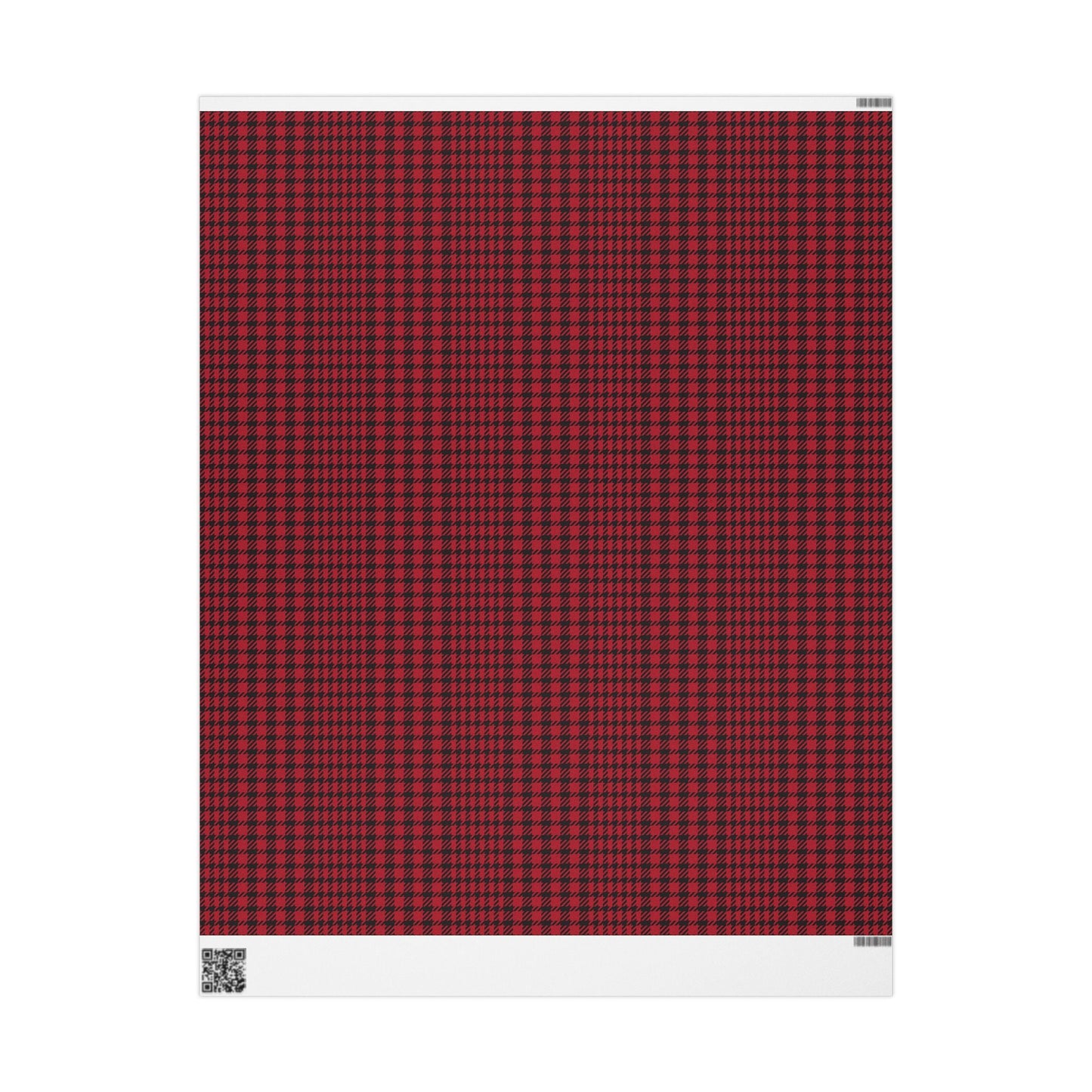 Gift Wrap | Red & Black | Tweed