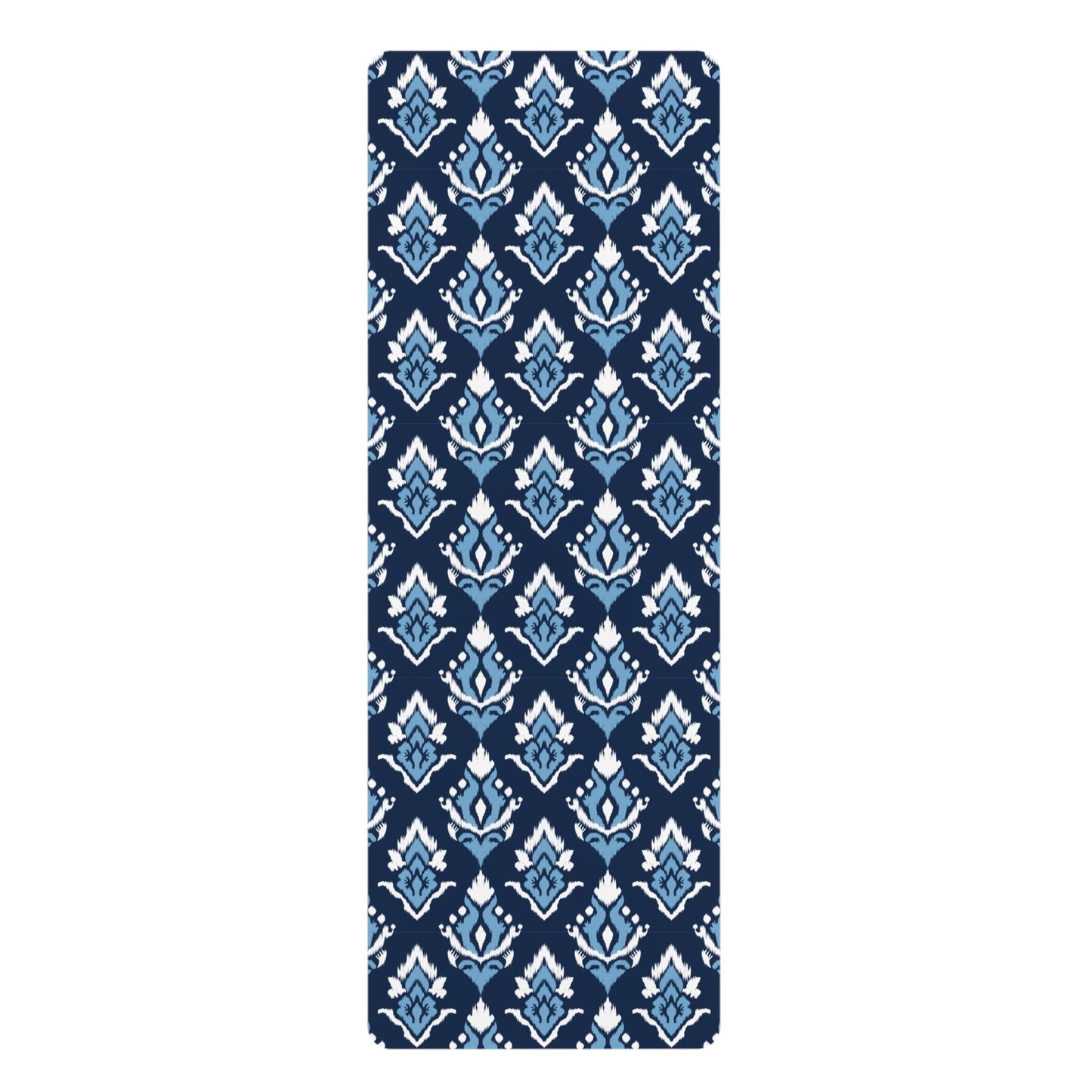 Yoga Mat | Light Blue & White | Ikat