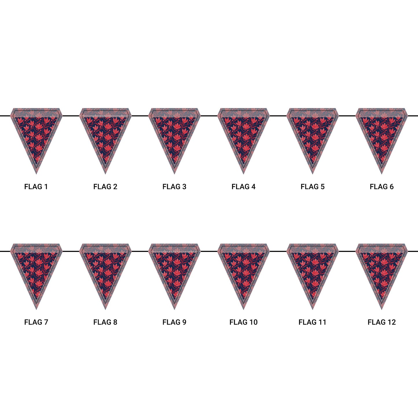 Flag Garland | Oxford, Mississippi | Magnolia