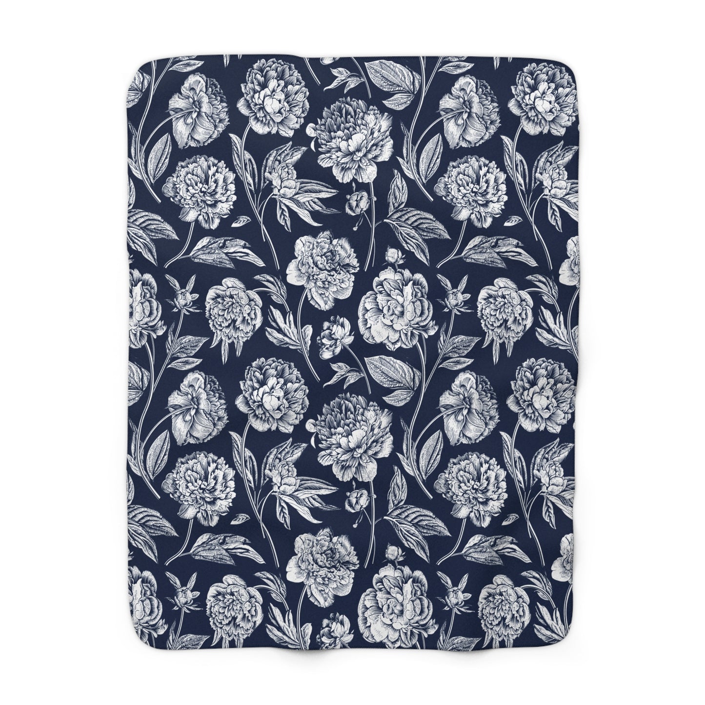 Sherpa Fleece Blanket | State College, Pennsylvania | Peony