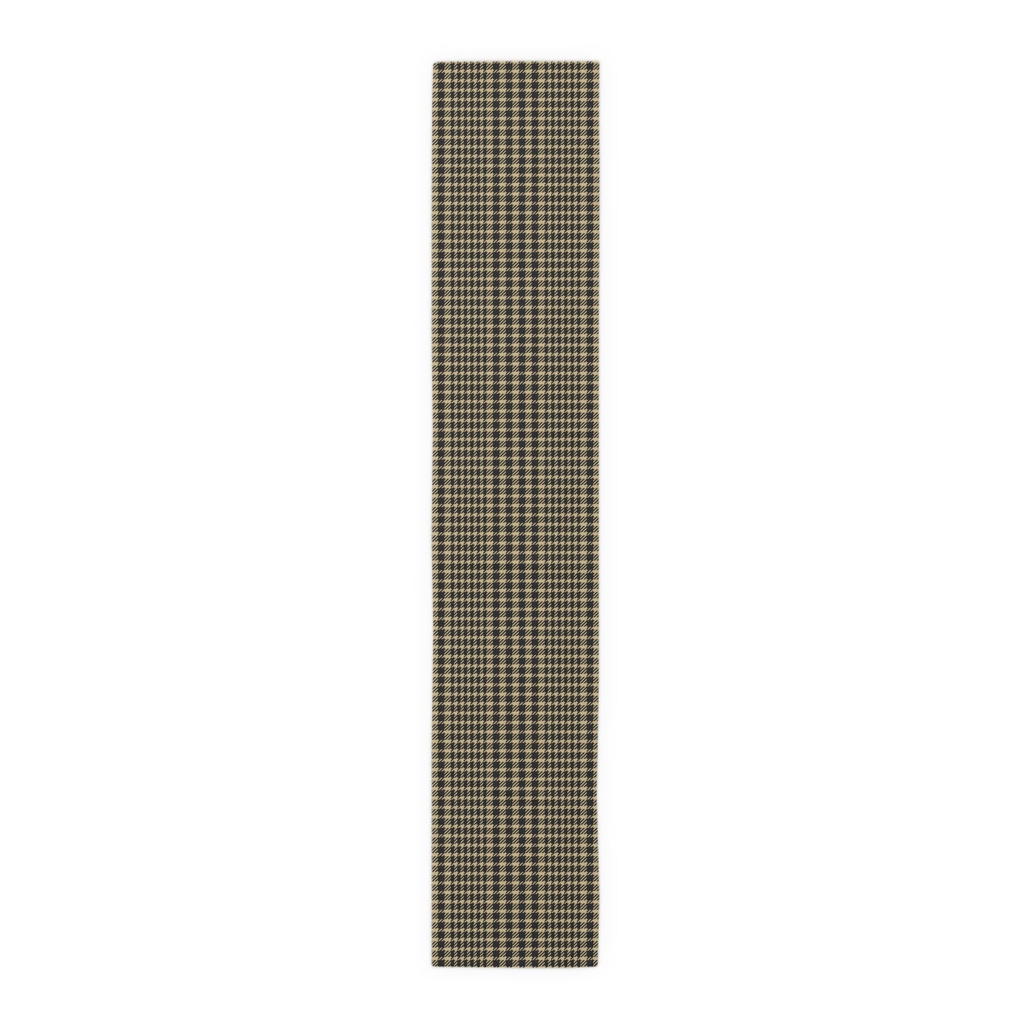 Table Runner | Black & Gold | Tweed