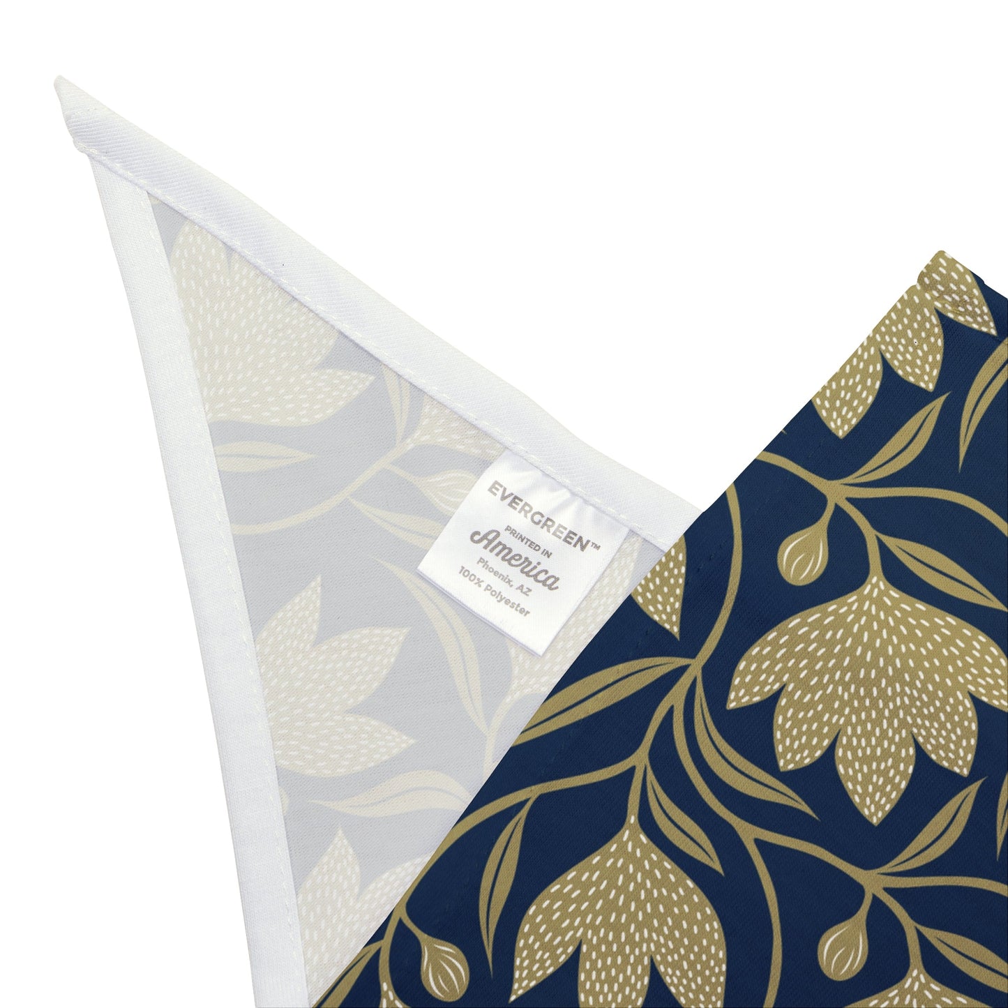 Pet Bandana | Blue & Gold | Magnolia