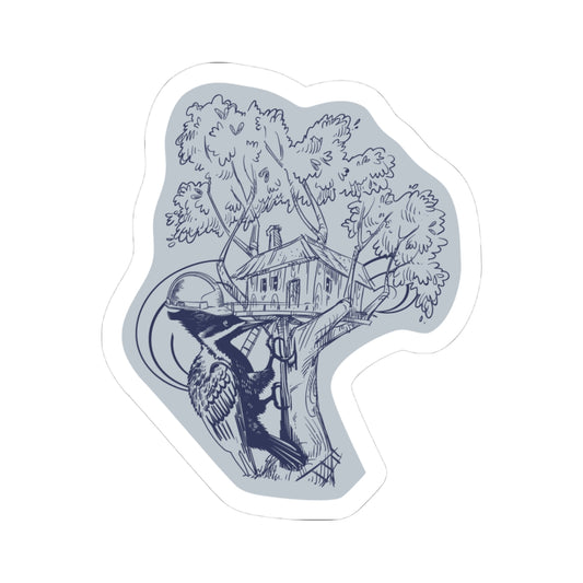 NYP Sticker | Woodpecker Construction | Color