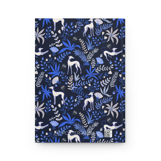 Monogram Journal | Greyhounds | Blue Fern