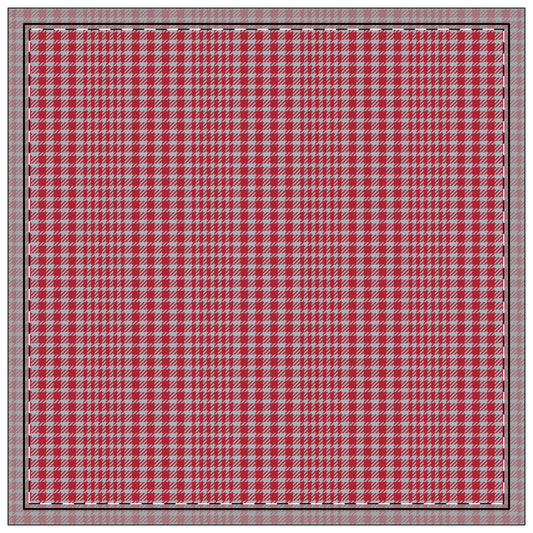 Napkins | Red & Gray | Tweed