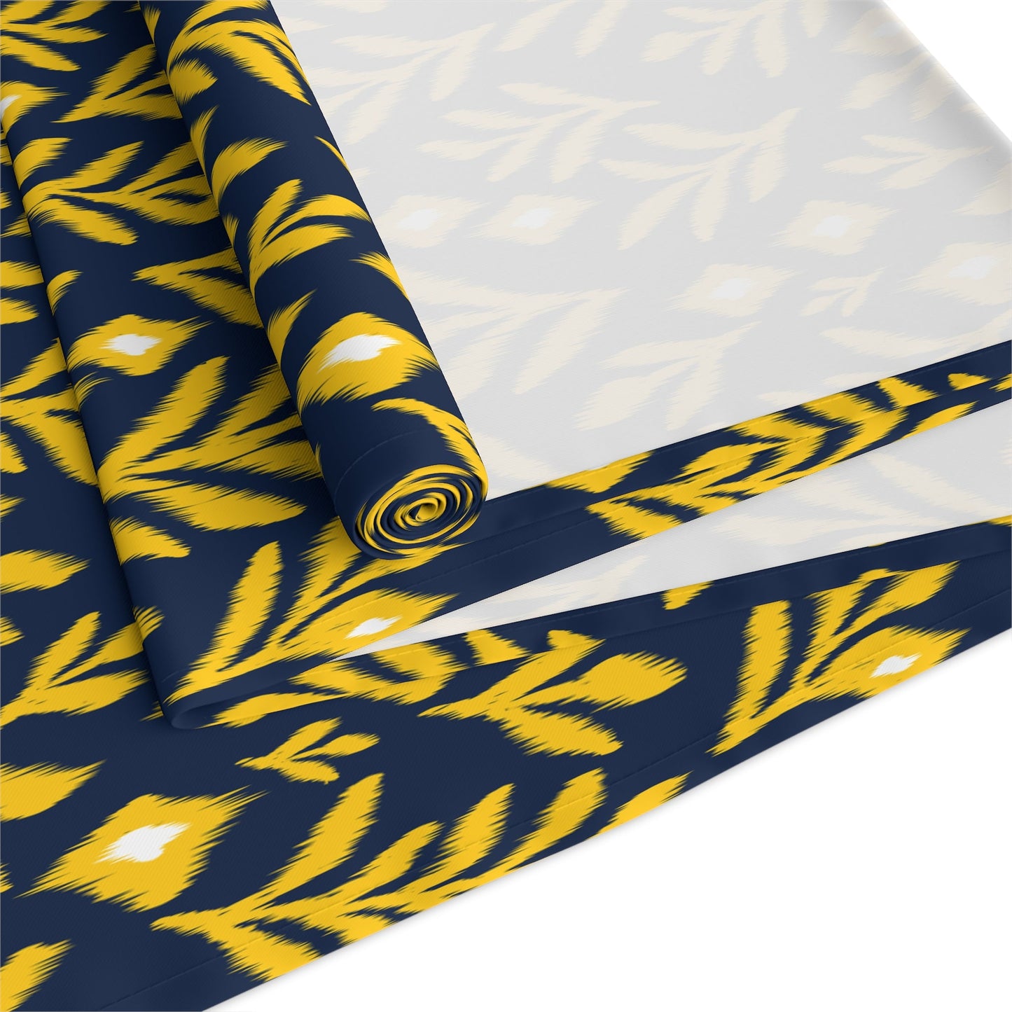 Table Runner | Yellow & Blue | Laurel