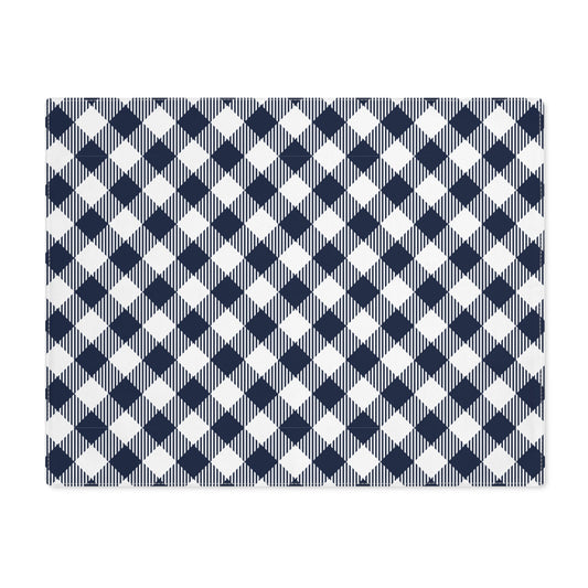 Placemat | Navy & White | Gingham