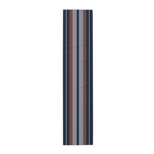 Table Runner | Orange & Blue | Stripe