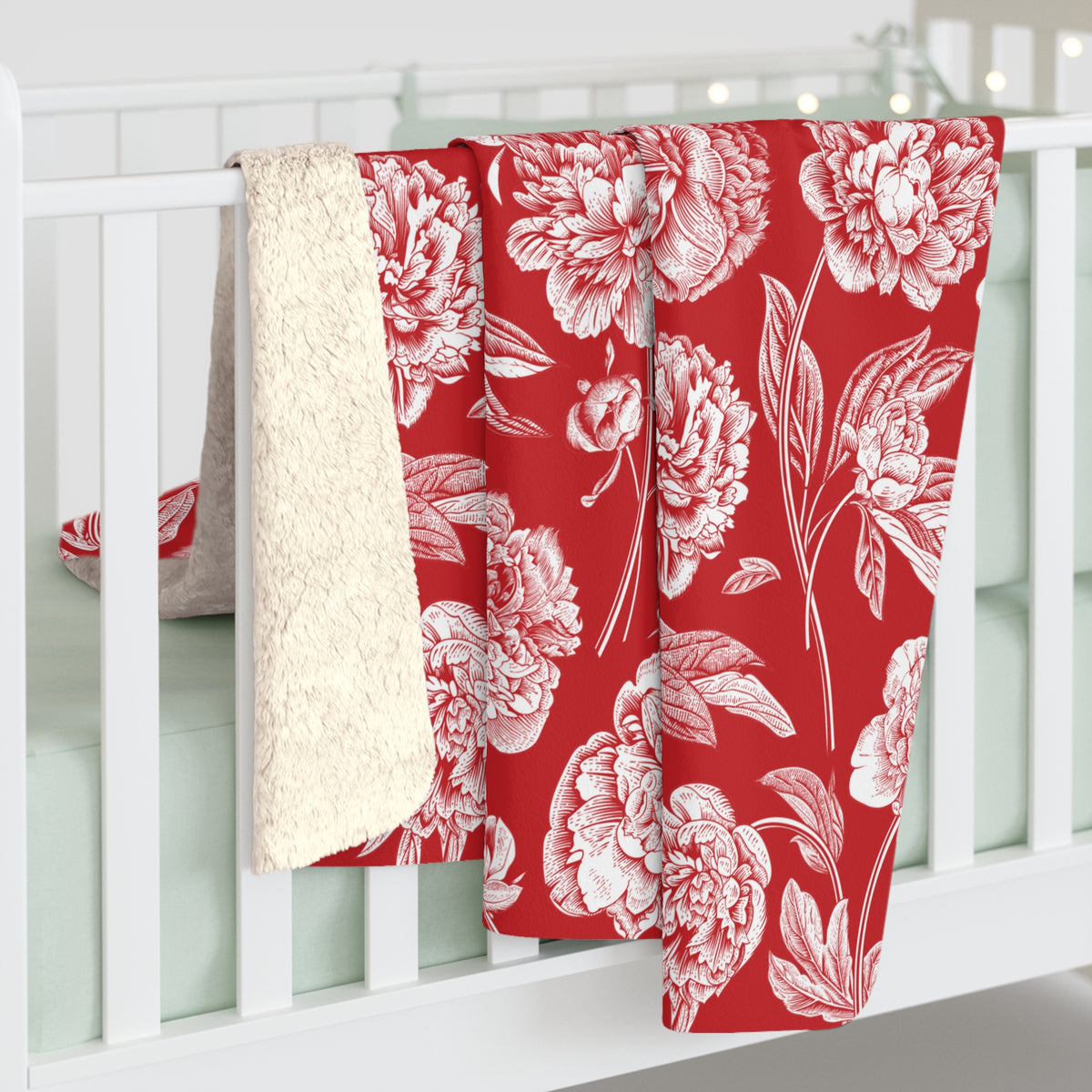 Sherpa Blanket | Madison, Wisconsin | Peony