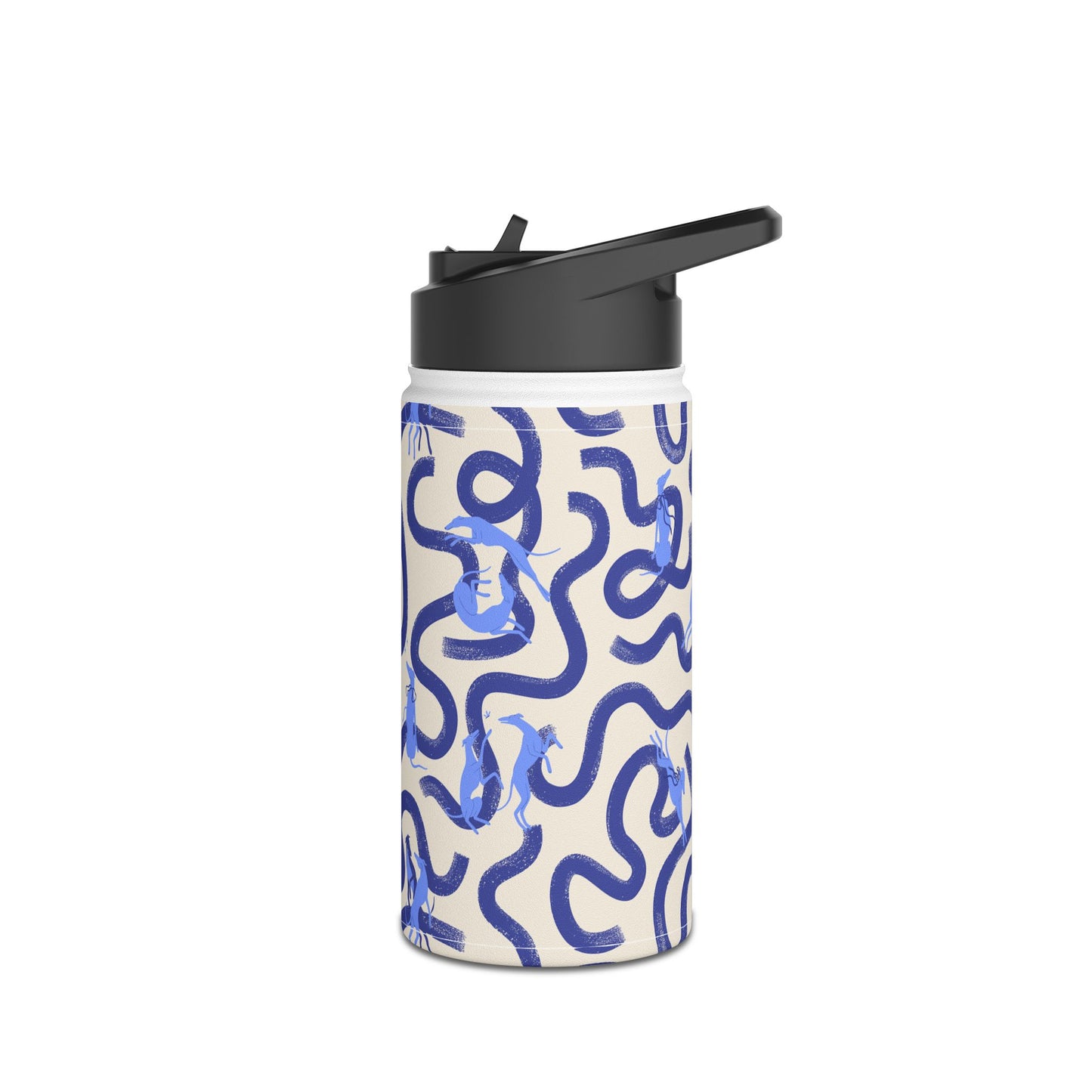 Insulated Water Bottle | Greyhounds | Blue Ribbon