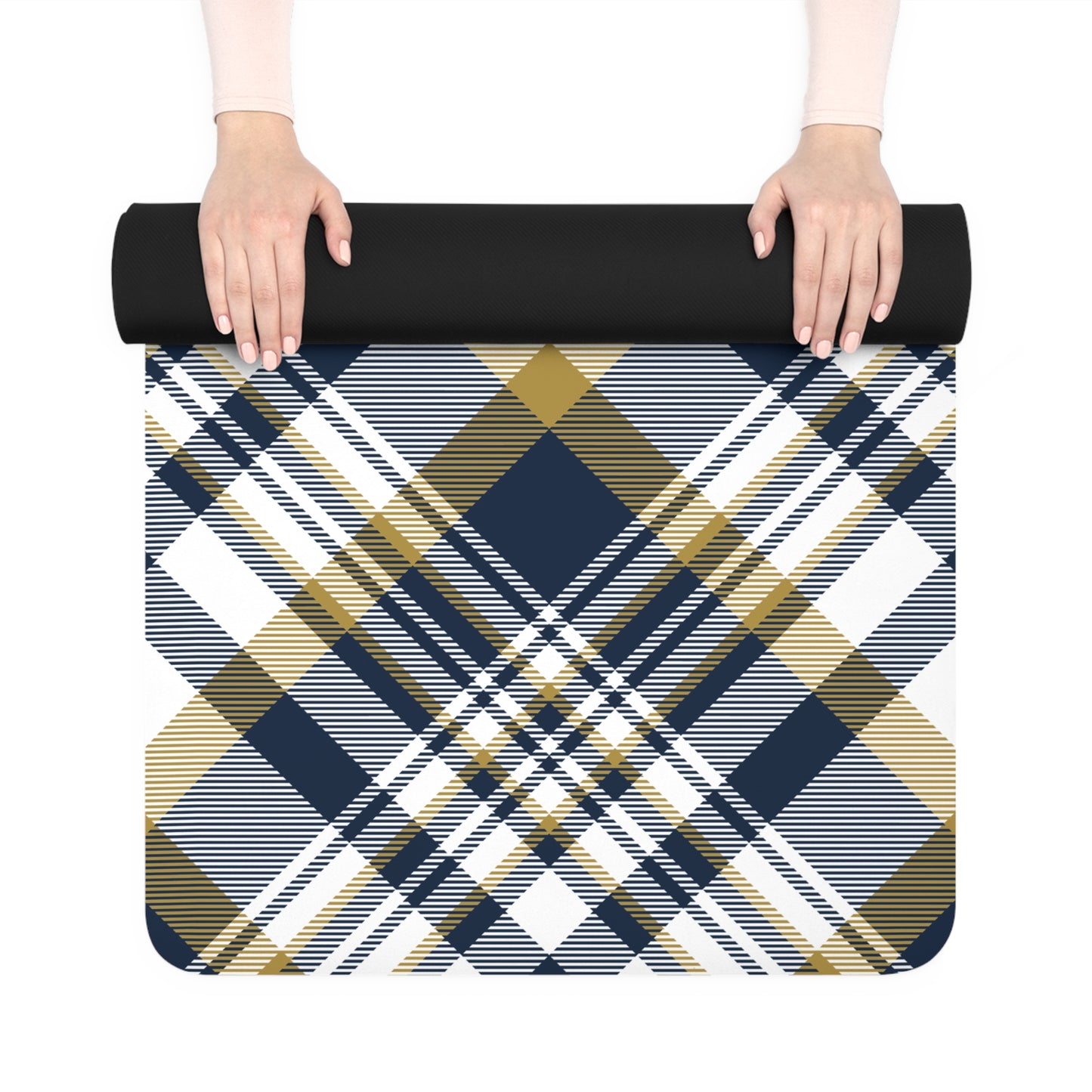 Yoga Mat | Notre Dame, Indiana | Tartan
