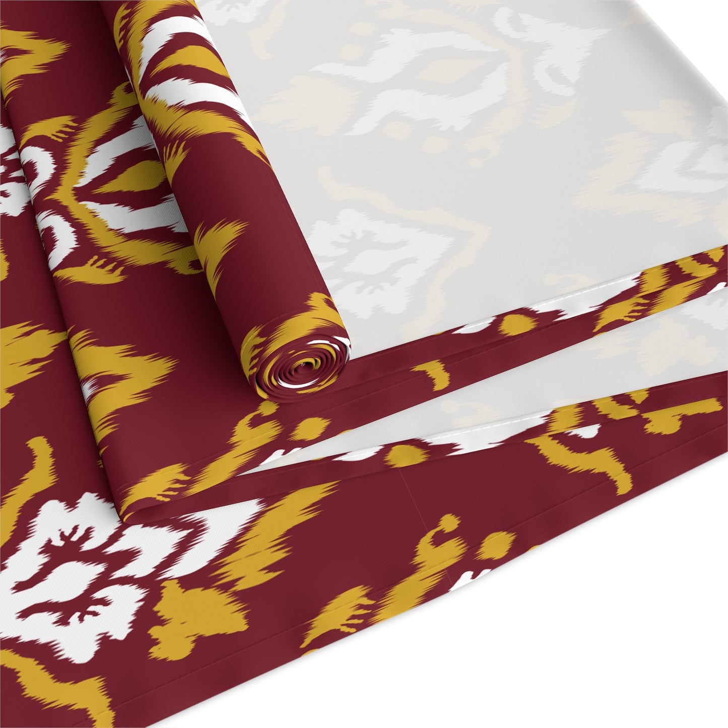 Table Runner | Red & Yellow | Ikat