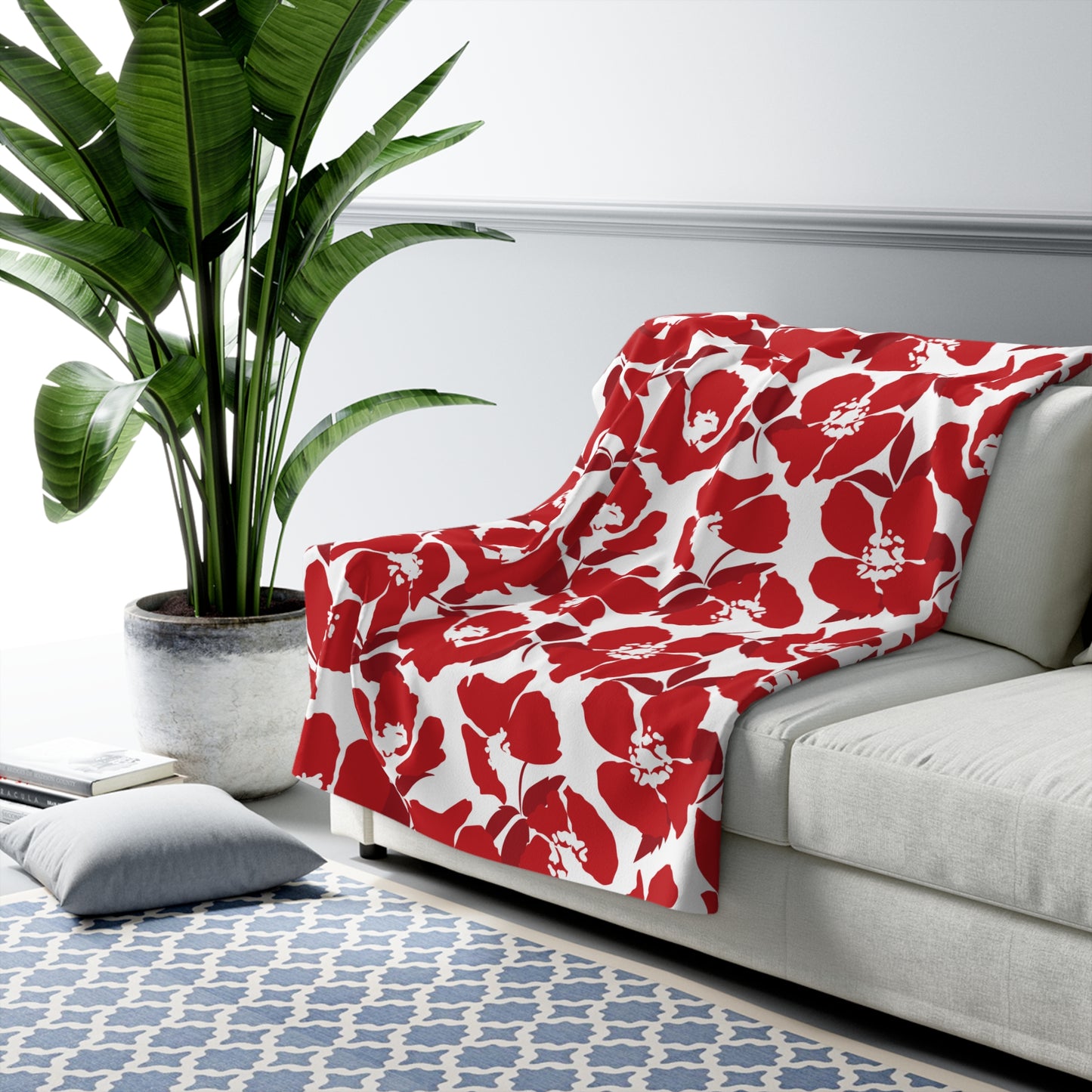 Sherpa Blanket | Madison, Wisconsin | Poppy