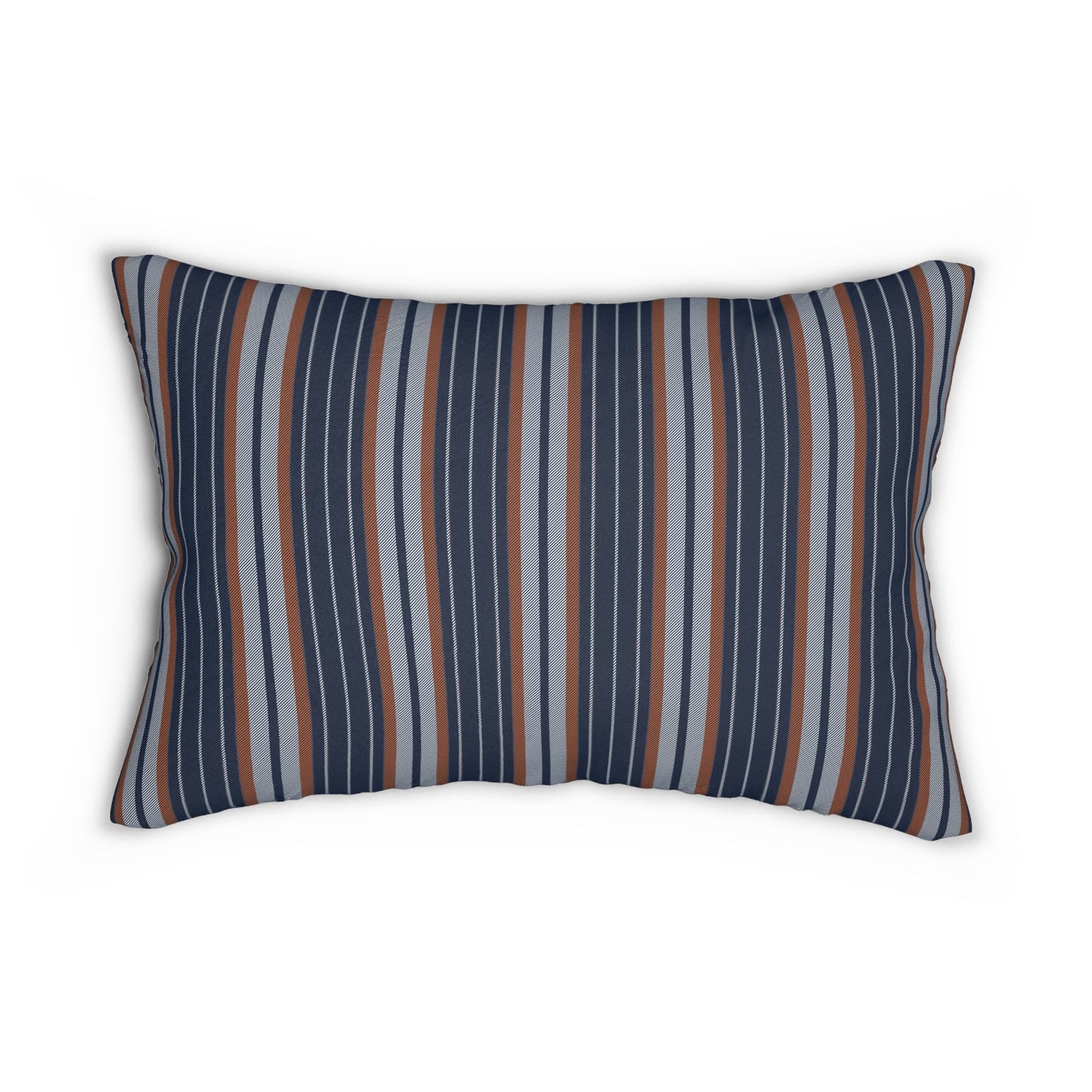 Pillow | Orange & Blue | Stripe