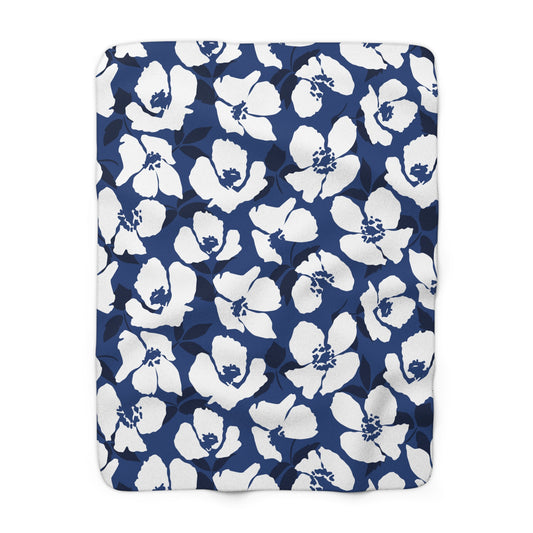 Sherpa Fleece Blanket | State College, Pennsylvania | Poppy
