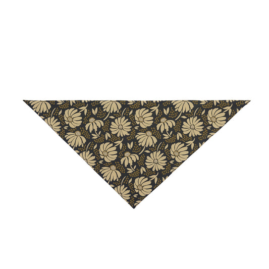 Pet Bandana | Black & Gold | Bellis