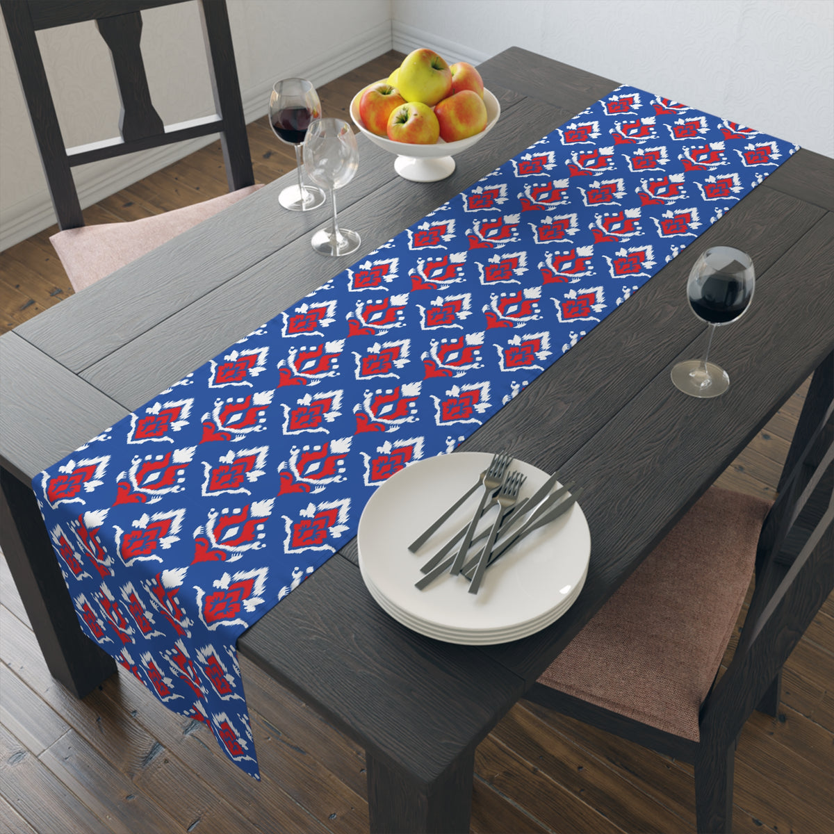 Table Runner | Lawrence, Kansas | Ikat