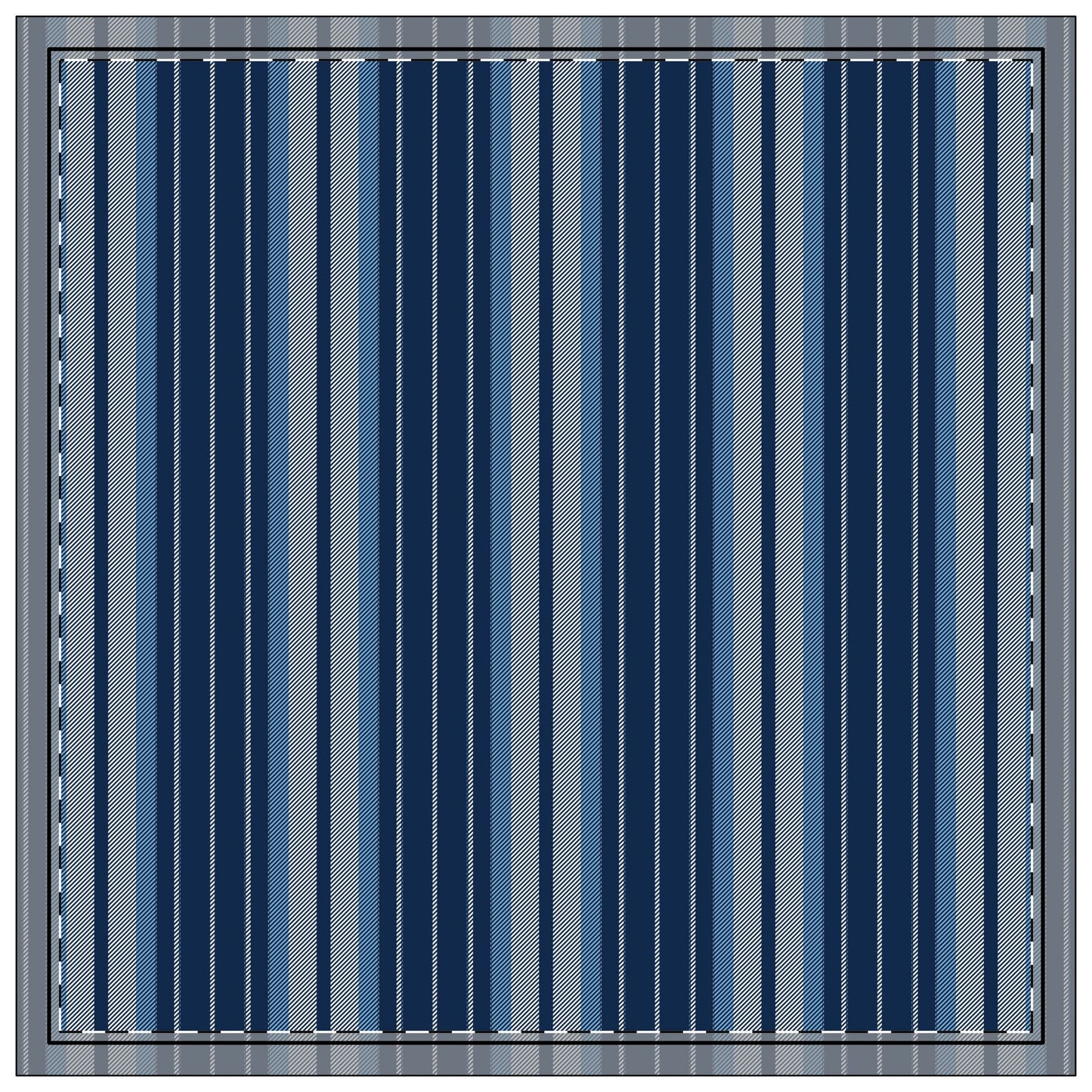 Napkins | Light Blue & White | Stripe