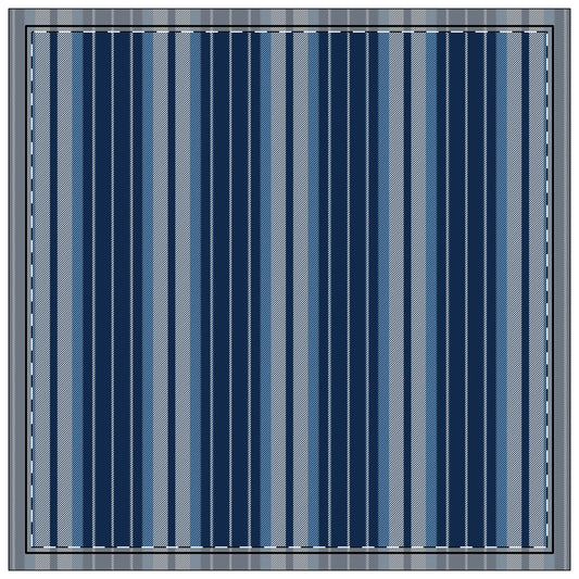 Napkins | Light Blue & White | Stripe